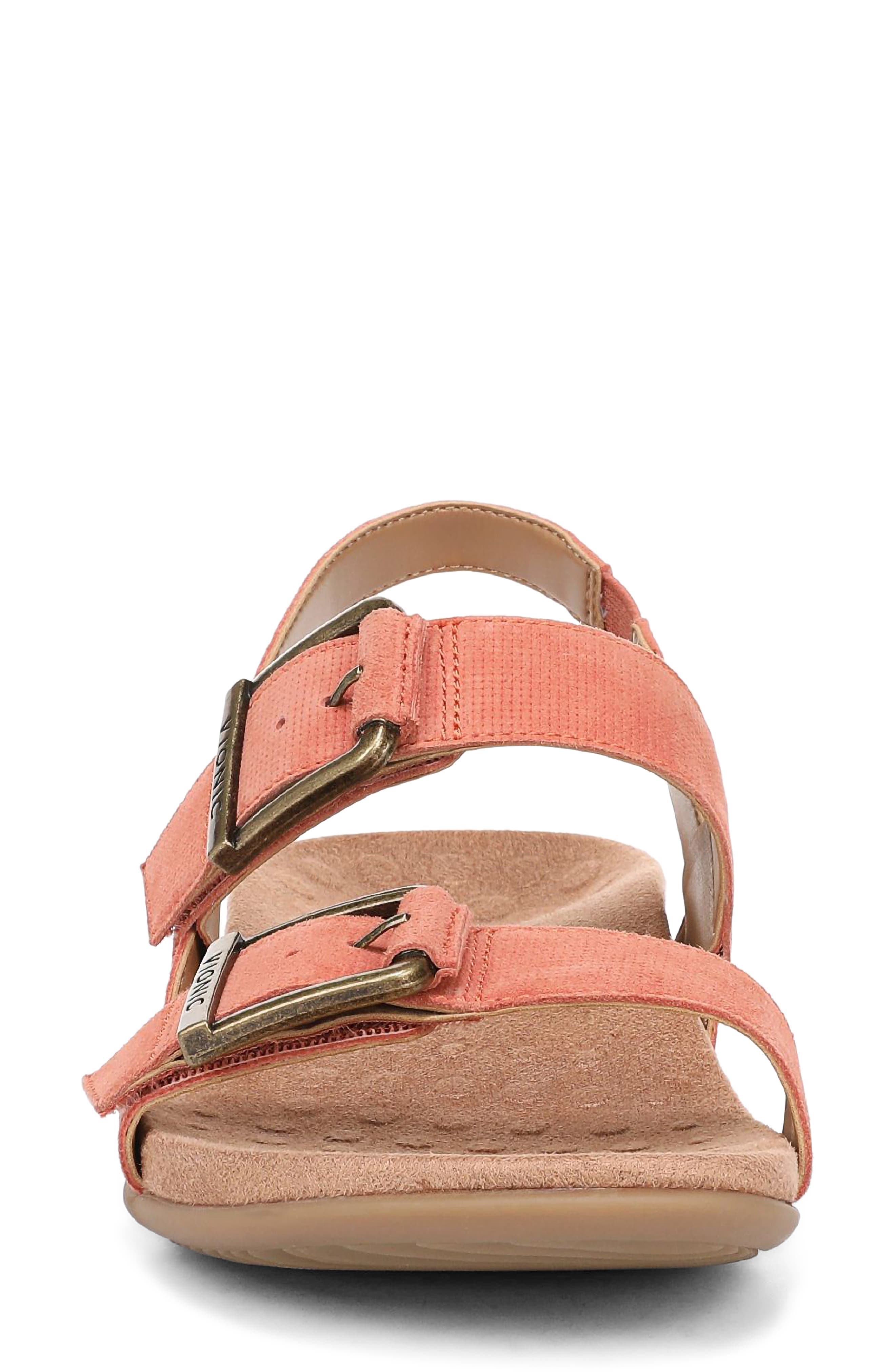 Reese Sandal, Alternate, color, APRICOT BRANDY