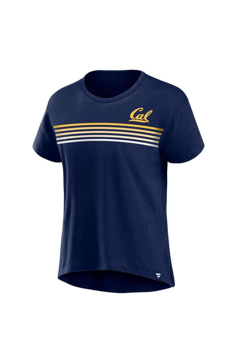 FANATICS Women's Fanatics  Navy Cal Bears Iconic High-Low T-Shirt, Alternate, color, 