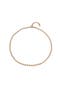 18K gold-plated chain with beads, carabiner clasp and extension chain