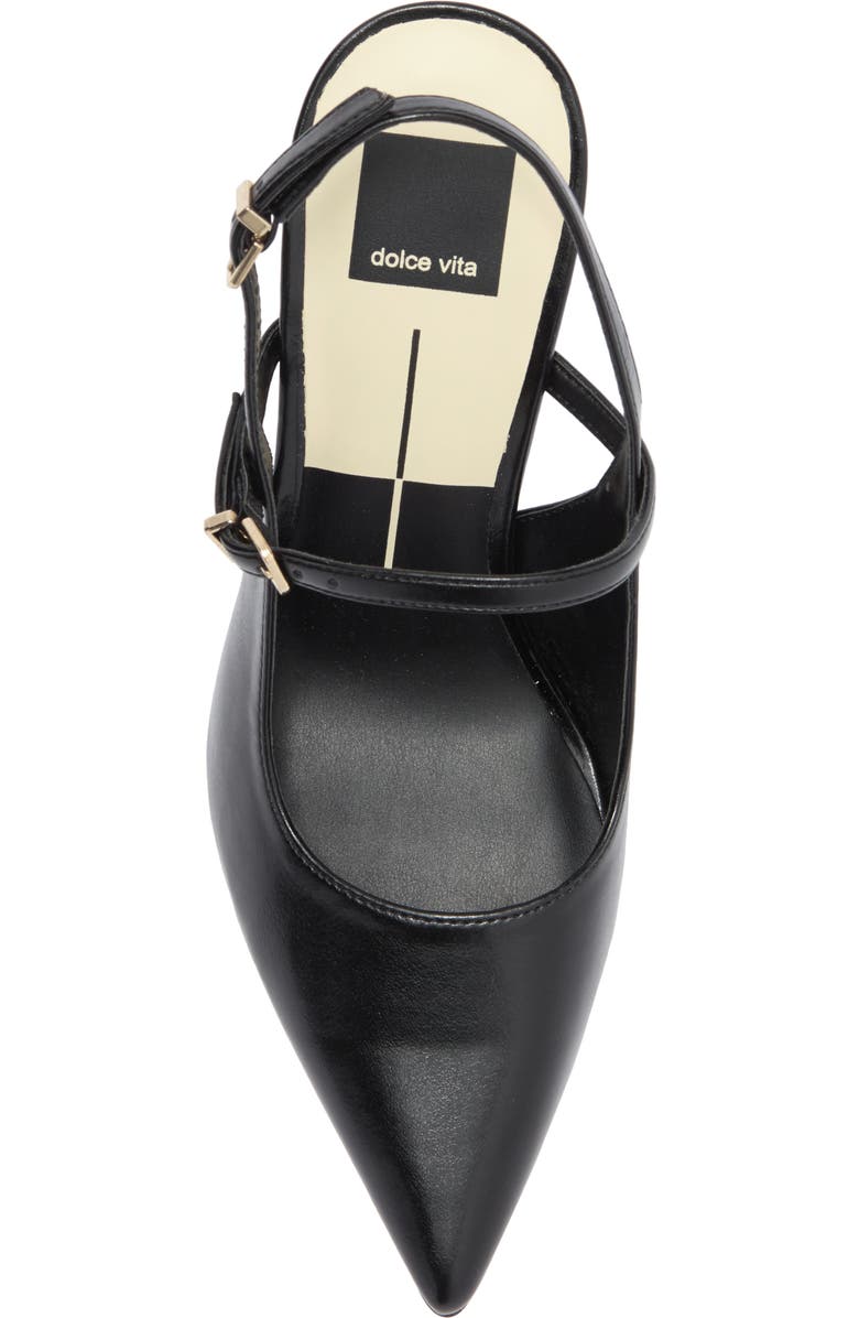 Dolce Vita Kieran Slingback Pump, Alternate, color, Black Patent Stella