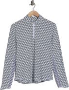 Callaway Geometric Chevron Quarter Zip Pullover