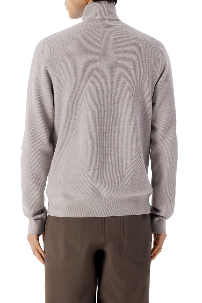 Conic Wool Half Zip Pullover, Alternate, color, SILKSTONE