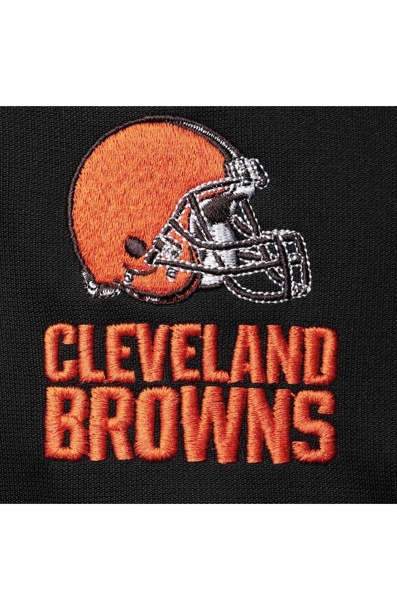 DUNBROOKE Men's Dunbrooke Black/Realtree Camo Cleveland Browns Decoy Tech Fleece Full-Zip Hoodie, Alternate, color, Black