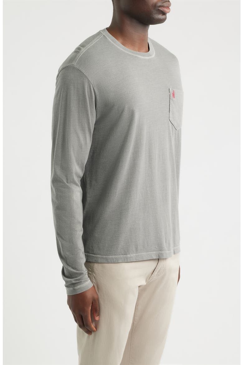 Brennan 2.0 Long Sleeve Pocket T-Shirt, Alternate, color, WASHED BLACK
