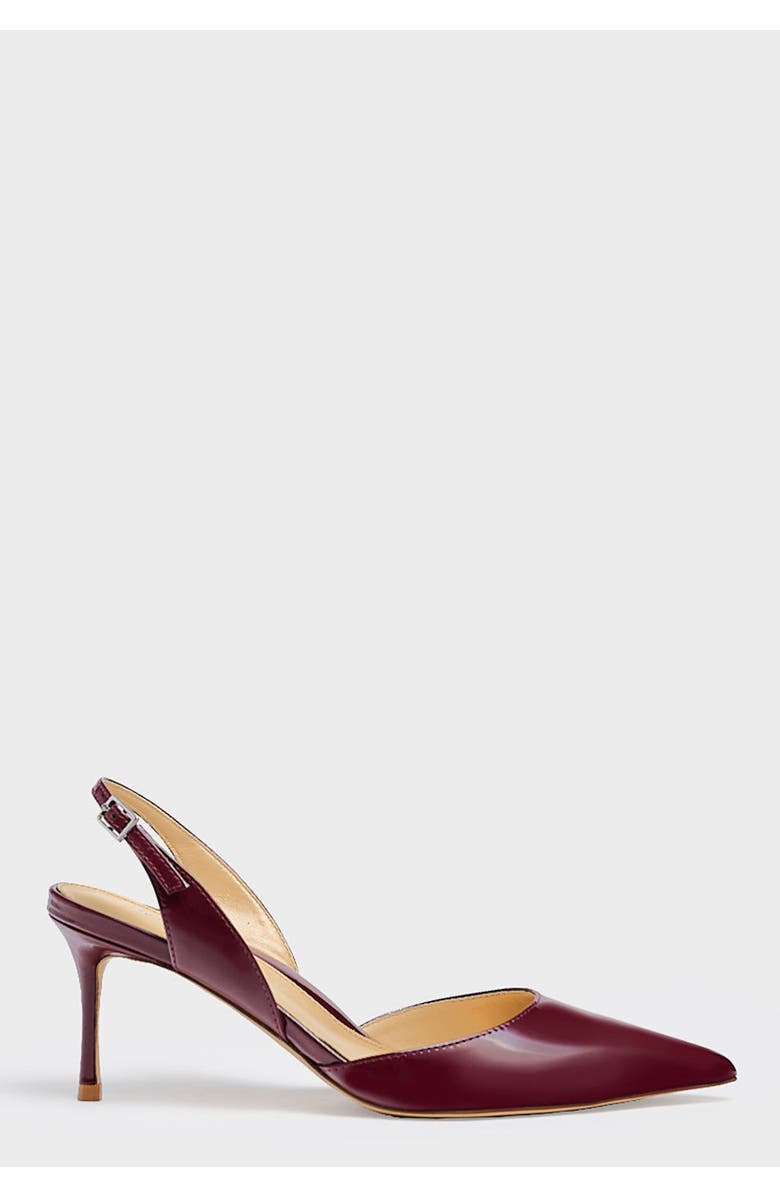 MARION PARKE Classic Slingback 70 Pumps Patent, Alternate, color,
