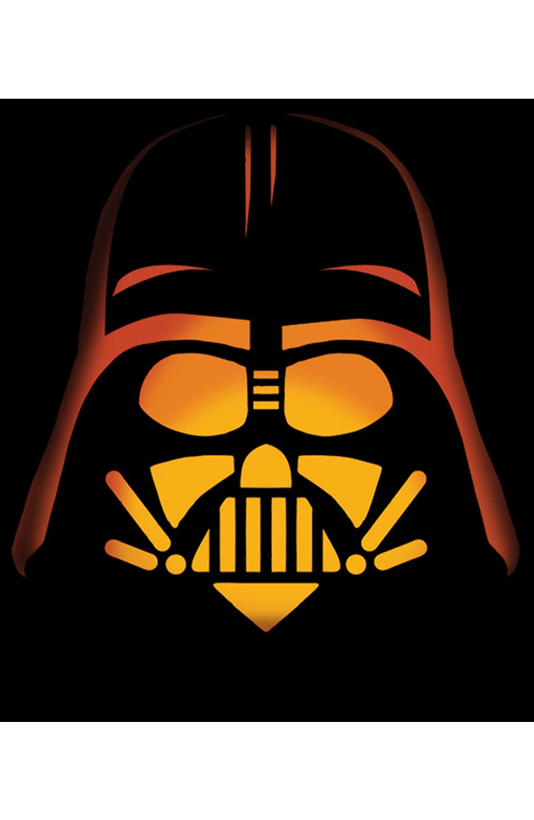 Star Wars: A New Hope Boy's Star Wars A New Hope Halloween Darth Vader Pumpkin Graphic T-Shirt, Alternate, color, Black