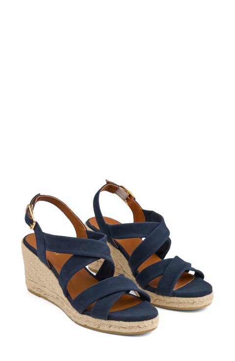 Mariana Slingback Espadrille Platform Wedge Sandal (Women)