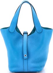 Pre-Owned Hermes Picotin Lock Bag Clemence PM
