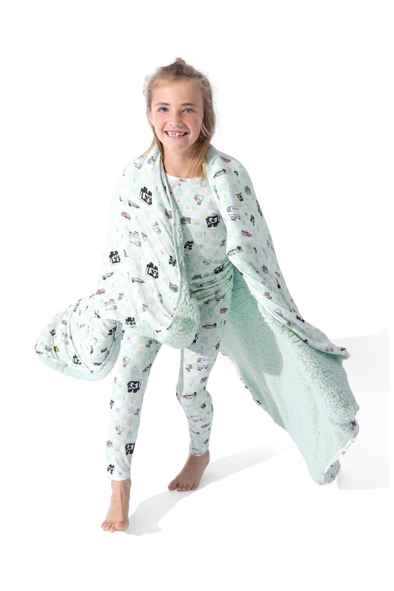 Kids' Minecraft Sleep Repeat Set of 2 Piece Pajamas, Alternate, color, Minecraft Sleep Repeat