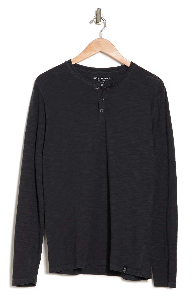 Lucky Brand Heavy Slub Henley Tee, Alternate, color, 