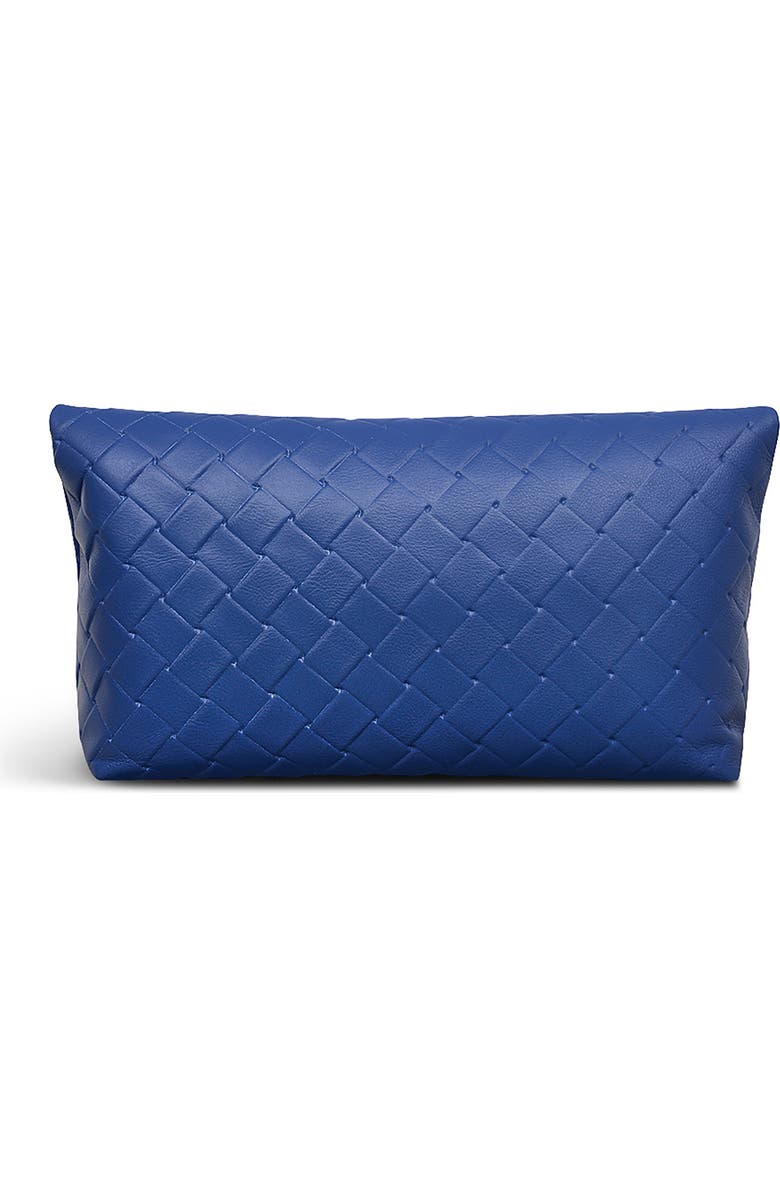 Radley Weaver Lane Medium Flapover Clutch, Alternate, color, Yves Blue