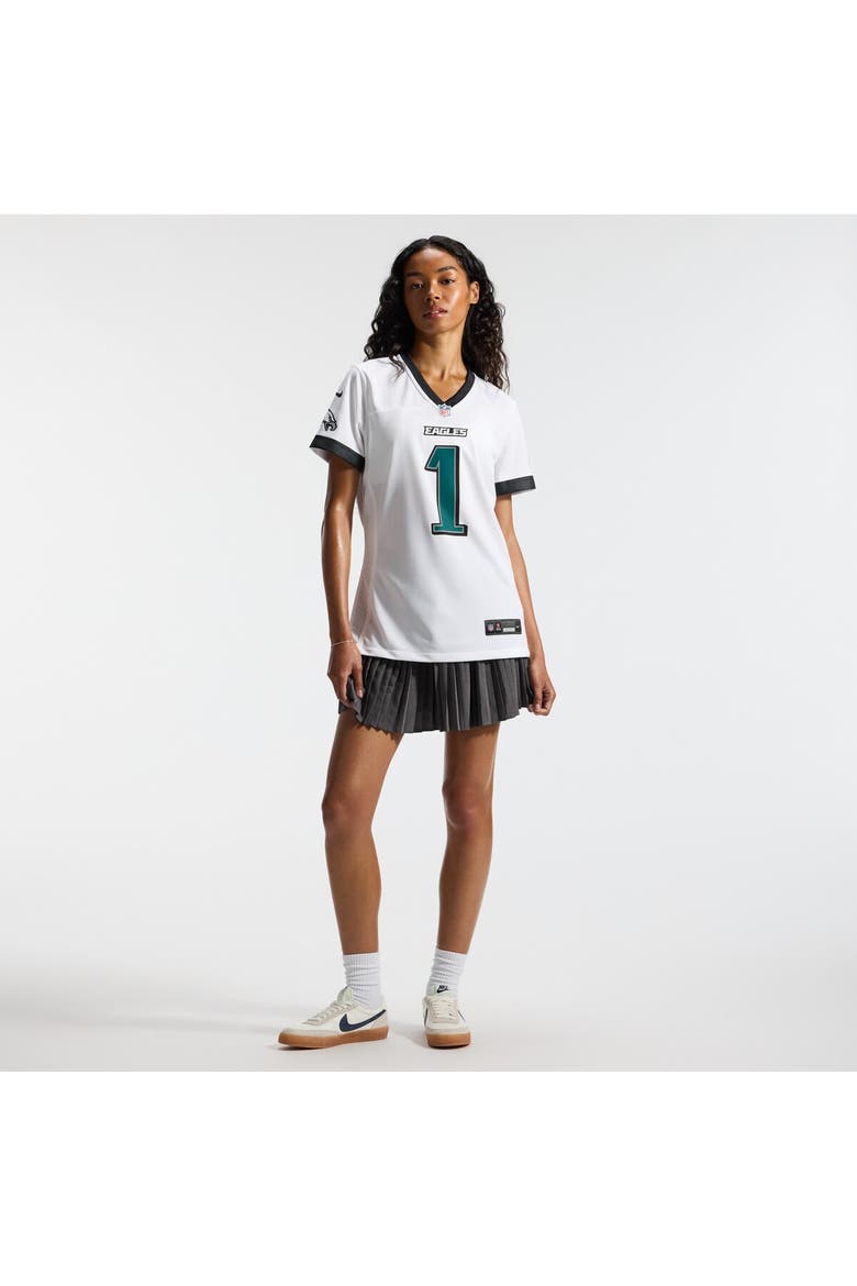 Women's Nike Jalen Hurts  White Philadelphia Eagles Game Jersey, Alternate, color, White