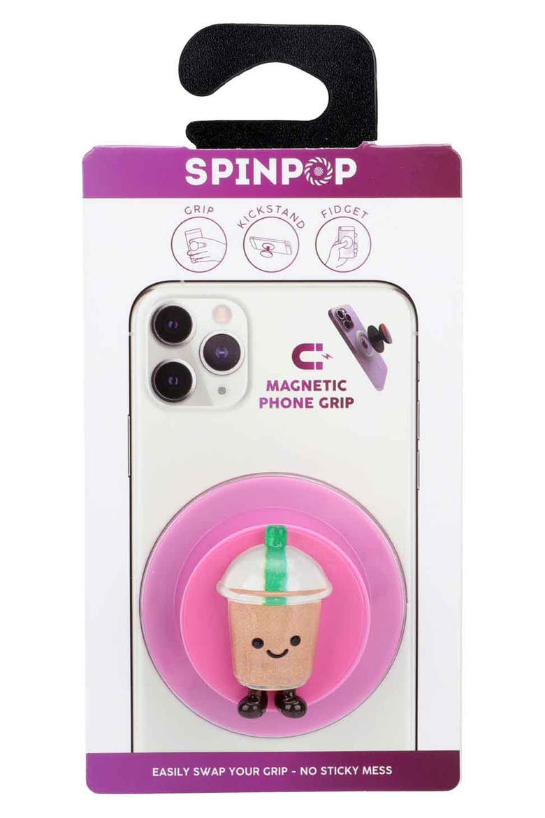 Spinpop Coffee MagSafe PopGrip, Alternate, color, COFFEE