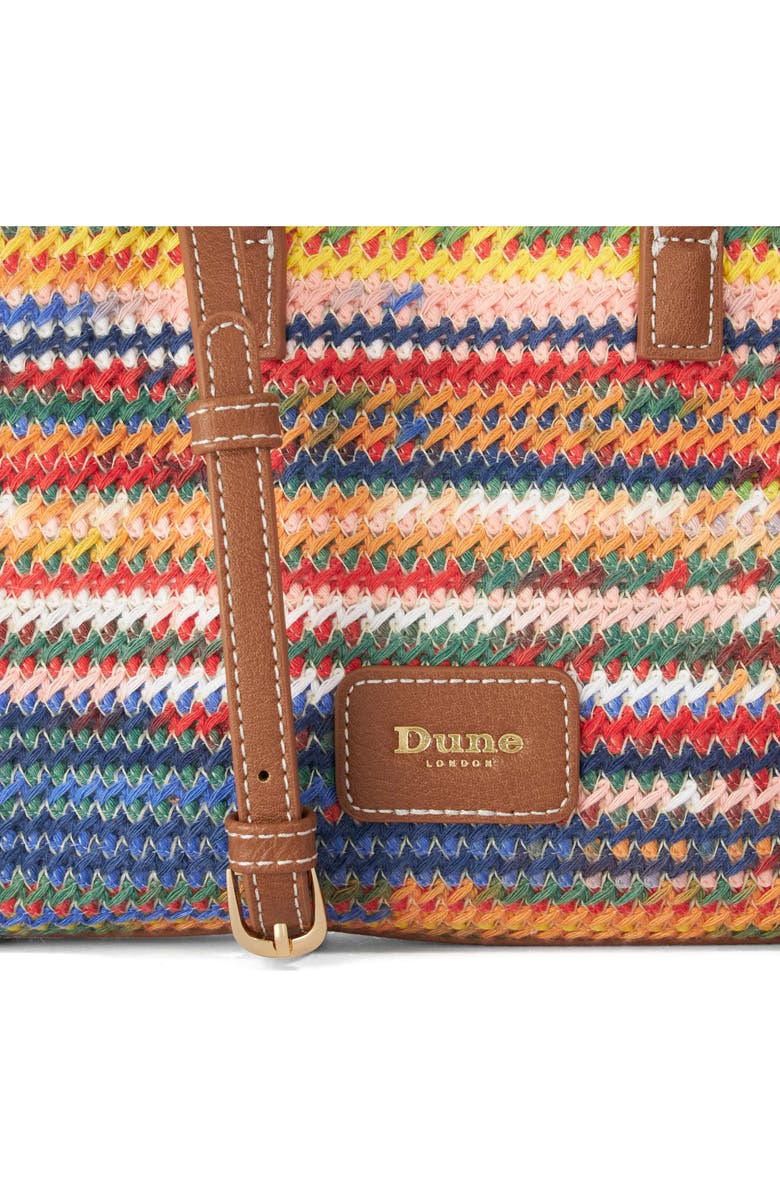 Dune London Diddydamsay Tote, Alternate, color, Brown Multi