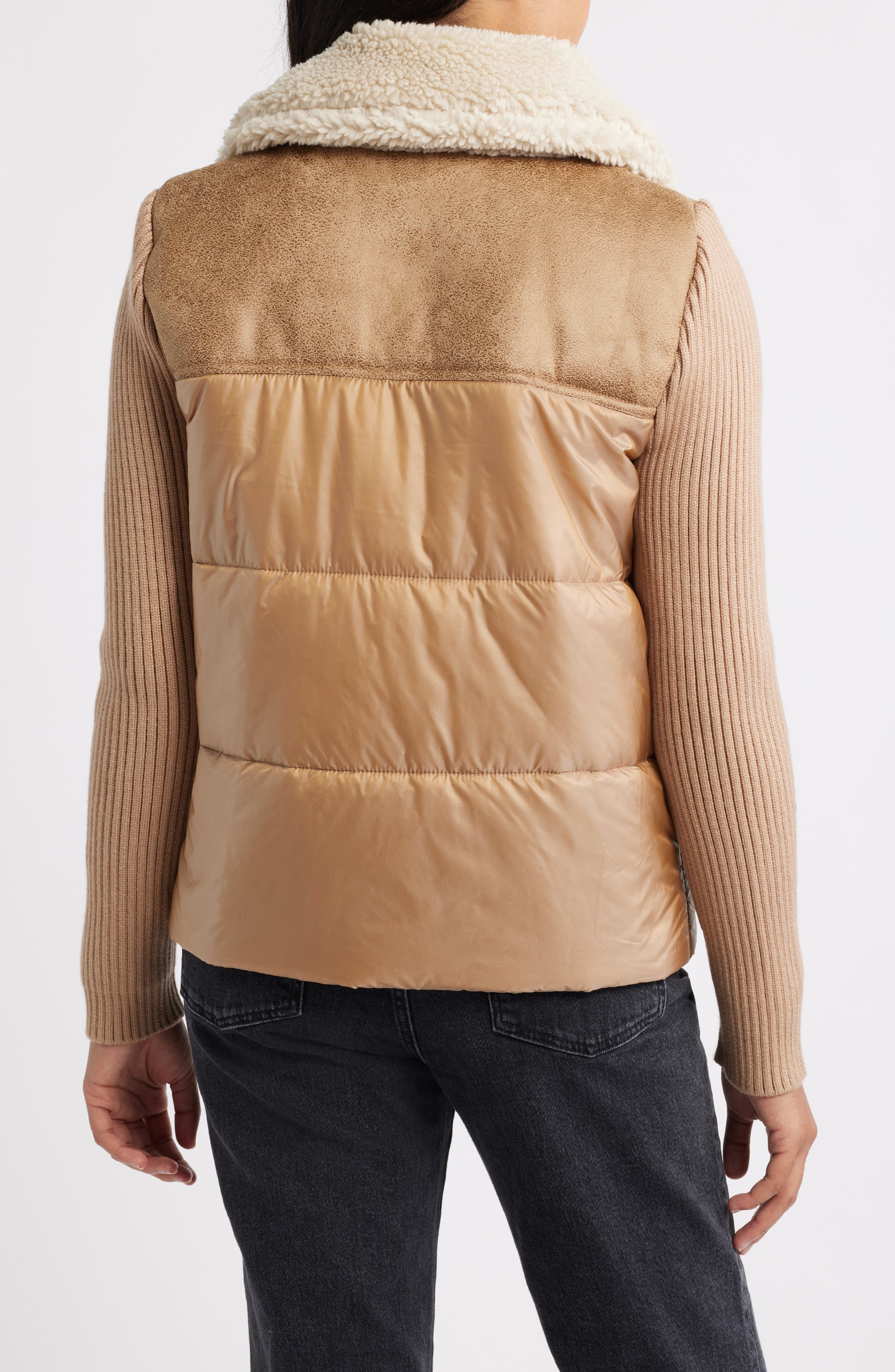 Breck EcoPlume Puffer Knit Jacket - image 2
