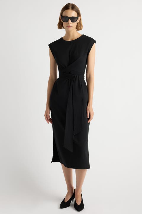 Fei Tie-Front Organic Cotton Dress