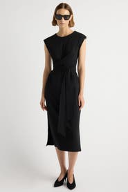 Modern Citizen Fei Tie-Front Organic Cotton Dress
