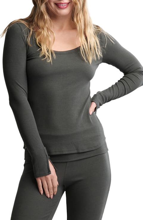 Ultra Lite® Rib Long Sleeve T-Shirt