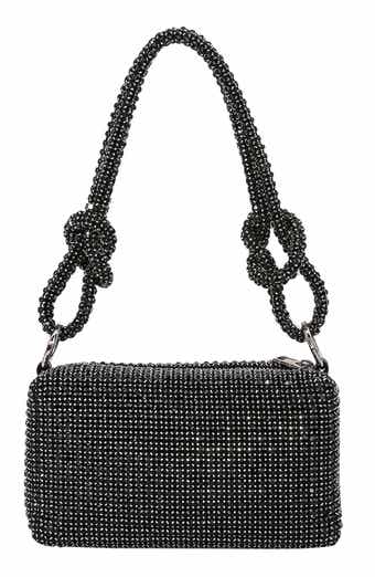 BERNESS Rhinestone Rectangular Shoulder Bag