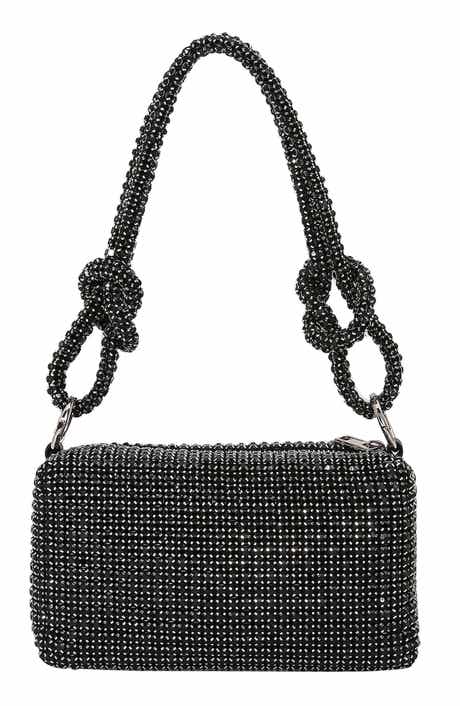 BERNESS Rhinestone Rectangular Shoulder Bag