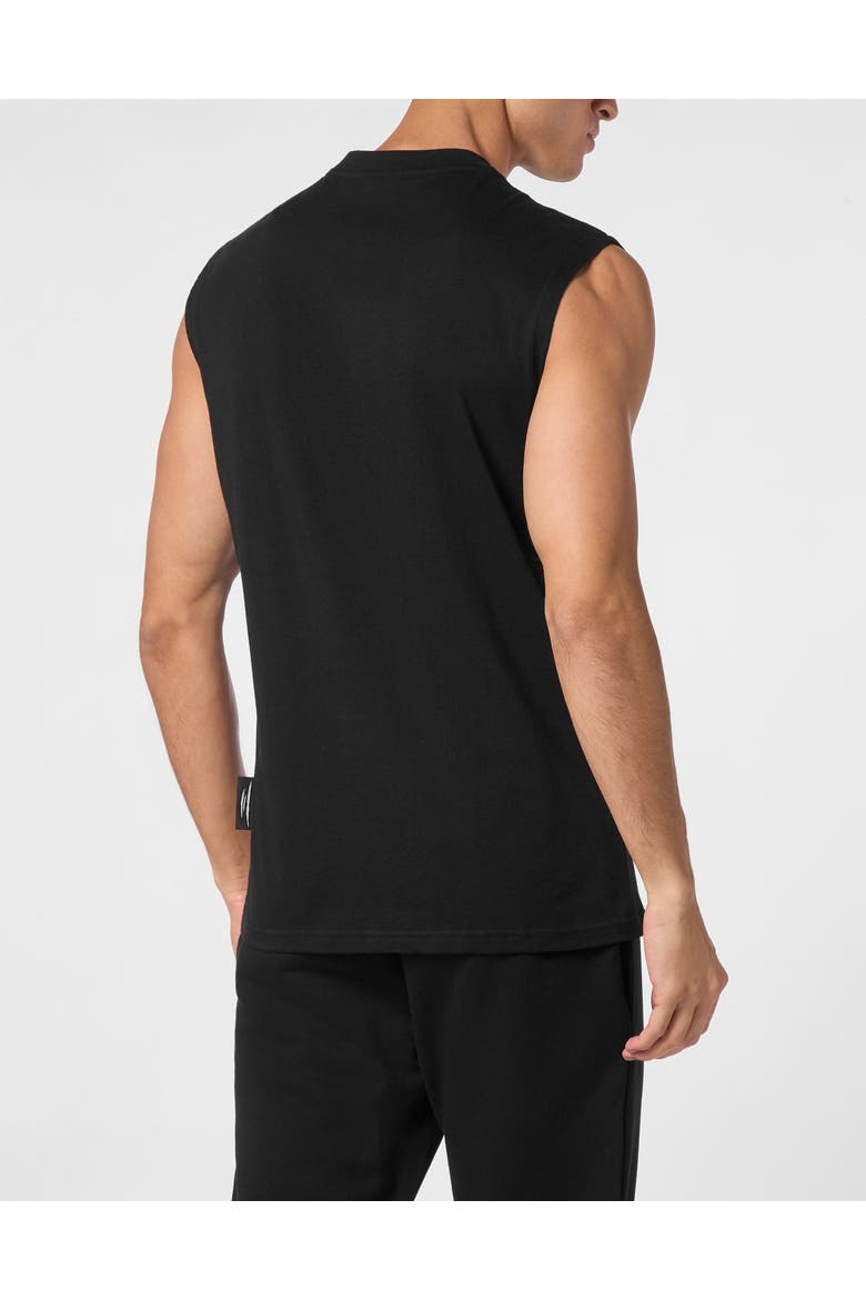 Tank Top Tiger Men, Alternate, color, black/black