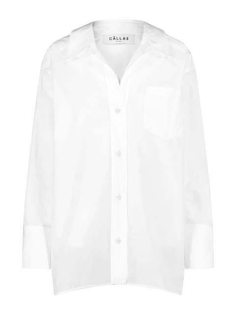 Petra Cotton Poplin Boyfriend Oversize Shirt