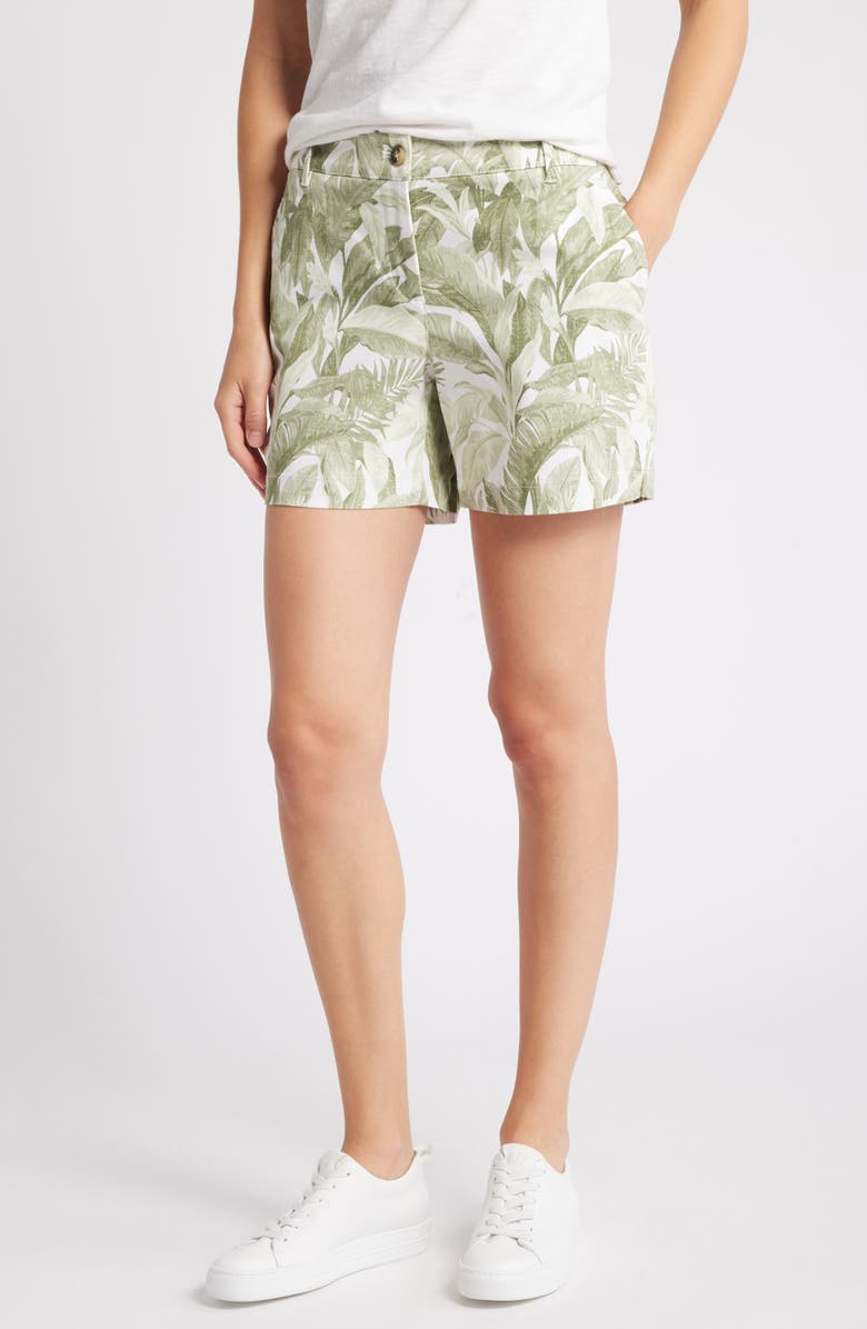 Tommy Bahama Palma Boracay Stretch Cotton Blend Shorts, Main, color, 