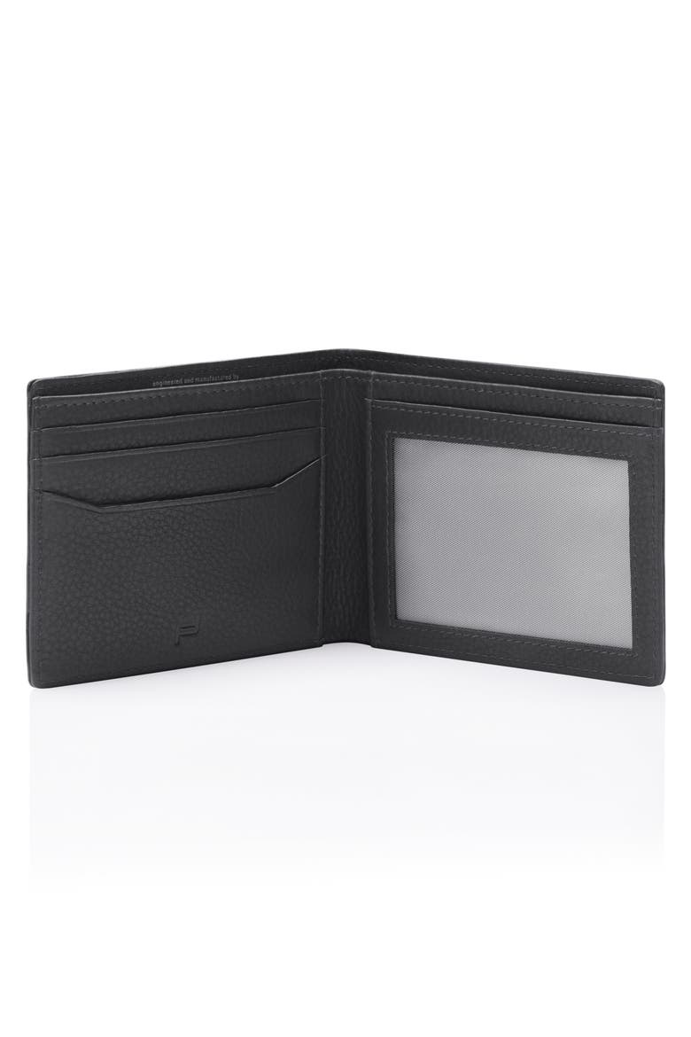 Roadster Business Leather Bifold Wallet, Alternate, color, BLACK