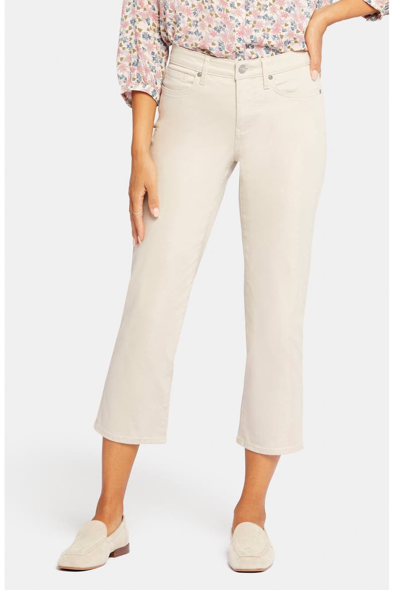 Piper Crop Relaxed Straight Leg Jeans, Main, color, FEATHER
