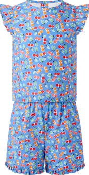 Rachel Riley Cherry Ruffle Two Piece Set