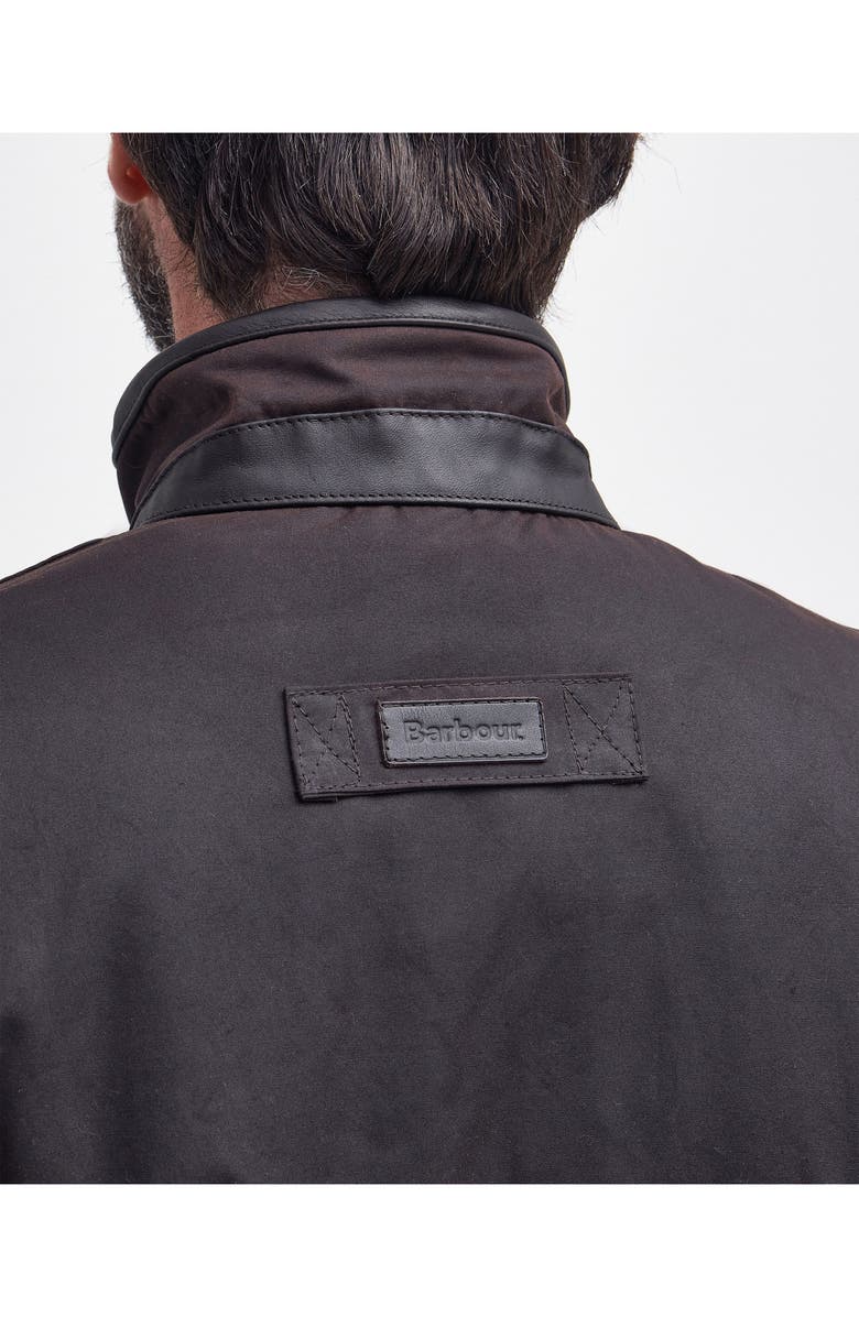 Barbour Hereford Water Resistant Waxed Cotton Jacket, Alternate, color, 