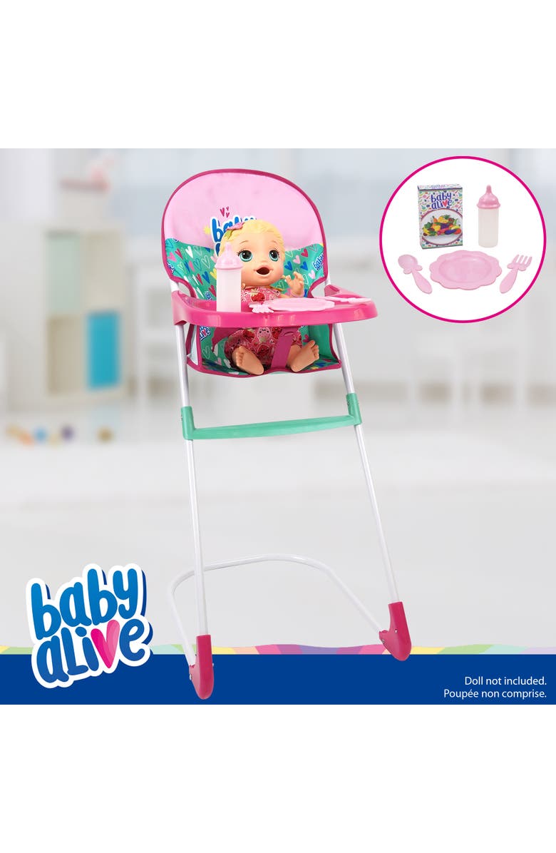 Baby Alive Travel N' Feed Set 7Pcs Green, Alternate, color, 