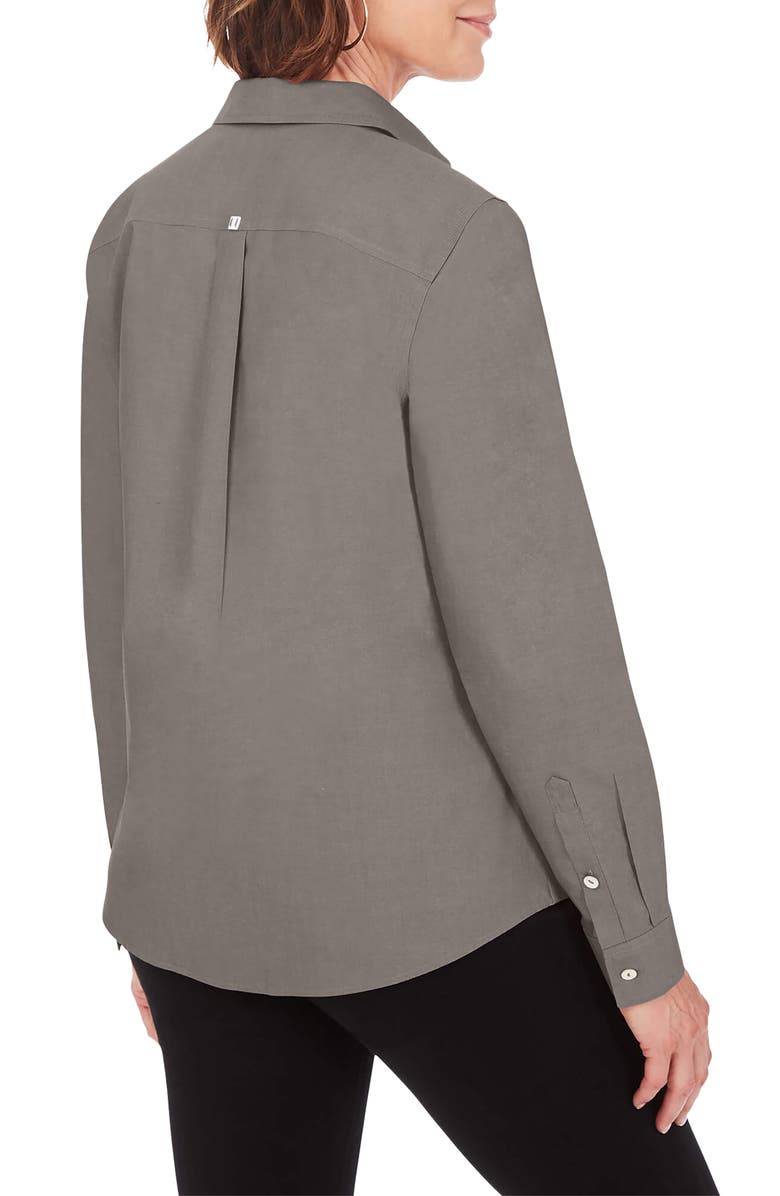 Foxcroft The Hampton Button Down Shirt, Alternate, color, 