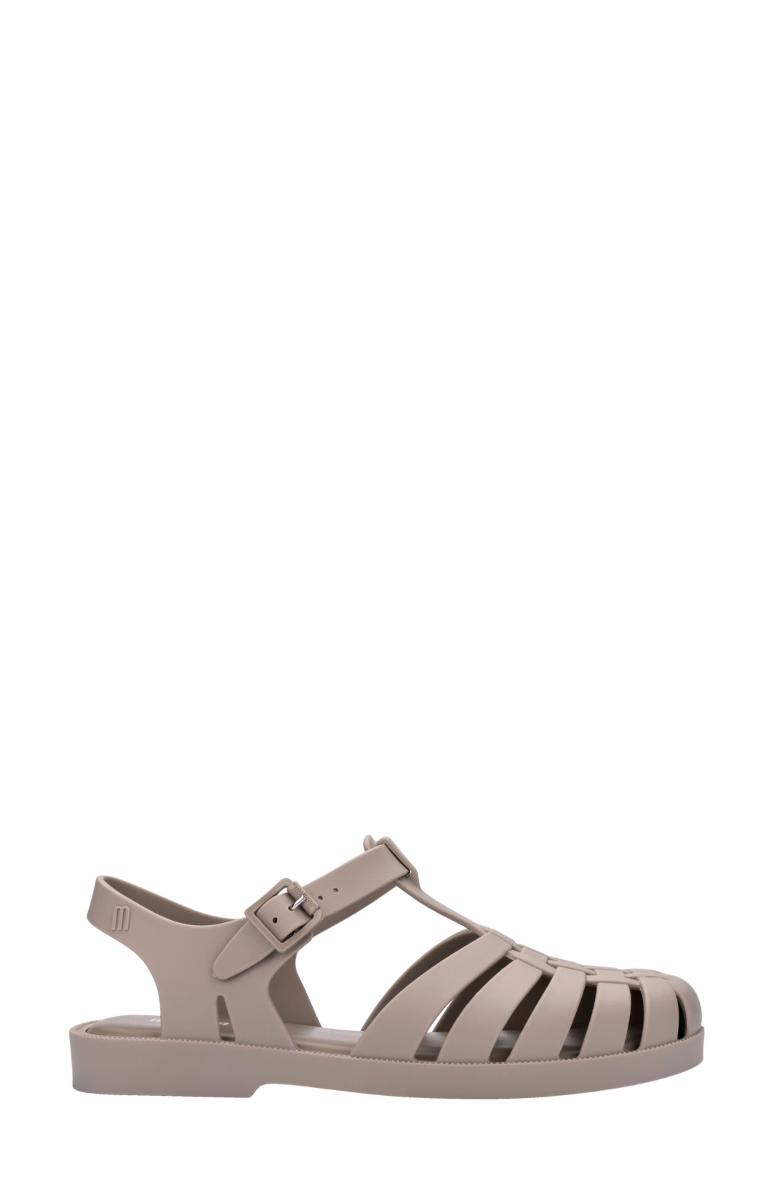 Melissa Possession Jelly Fisherman Sandal, Alternate, color, Matt Beige