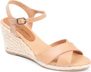 patricia green Roma Crisscross Ankle Strap Espadrille Wedge Sandal