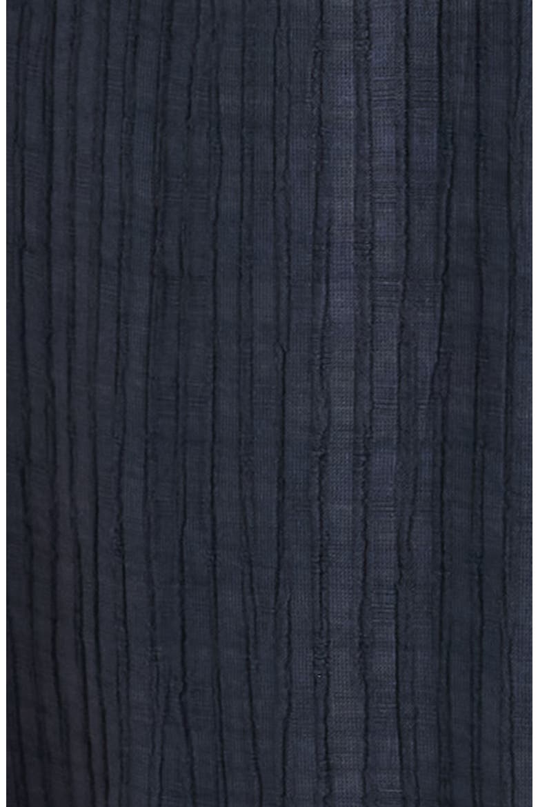 Stripe Tiered Midi Dress, Alternate, color, NAVY