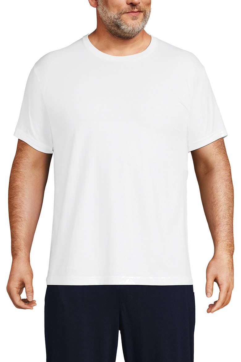 Crewneck Undershirt 3 Pack, Alternate, color, White