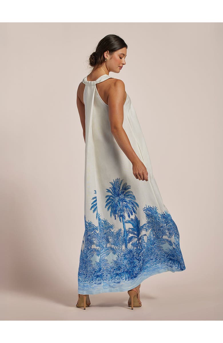 Tori Richard Trees of Blue Eida Dress, Alternate, color, 