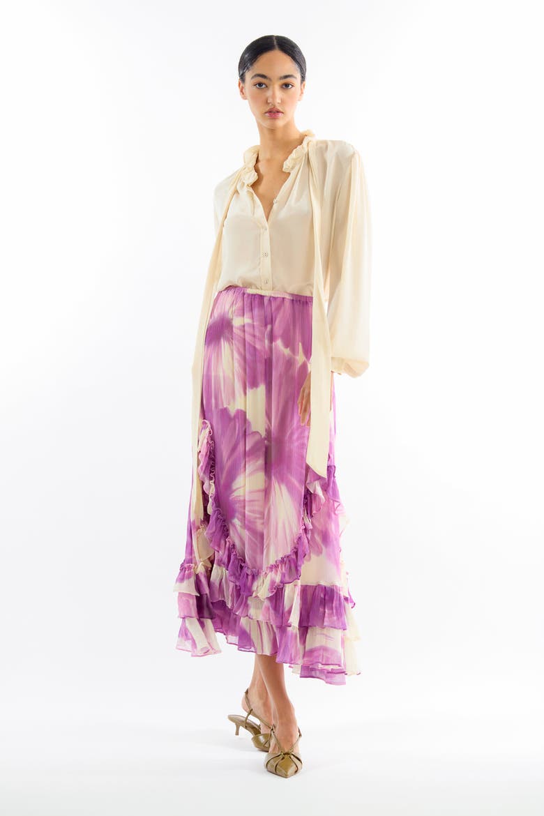 Channah Skirt, Alternate, color, Maeve Floral