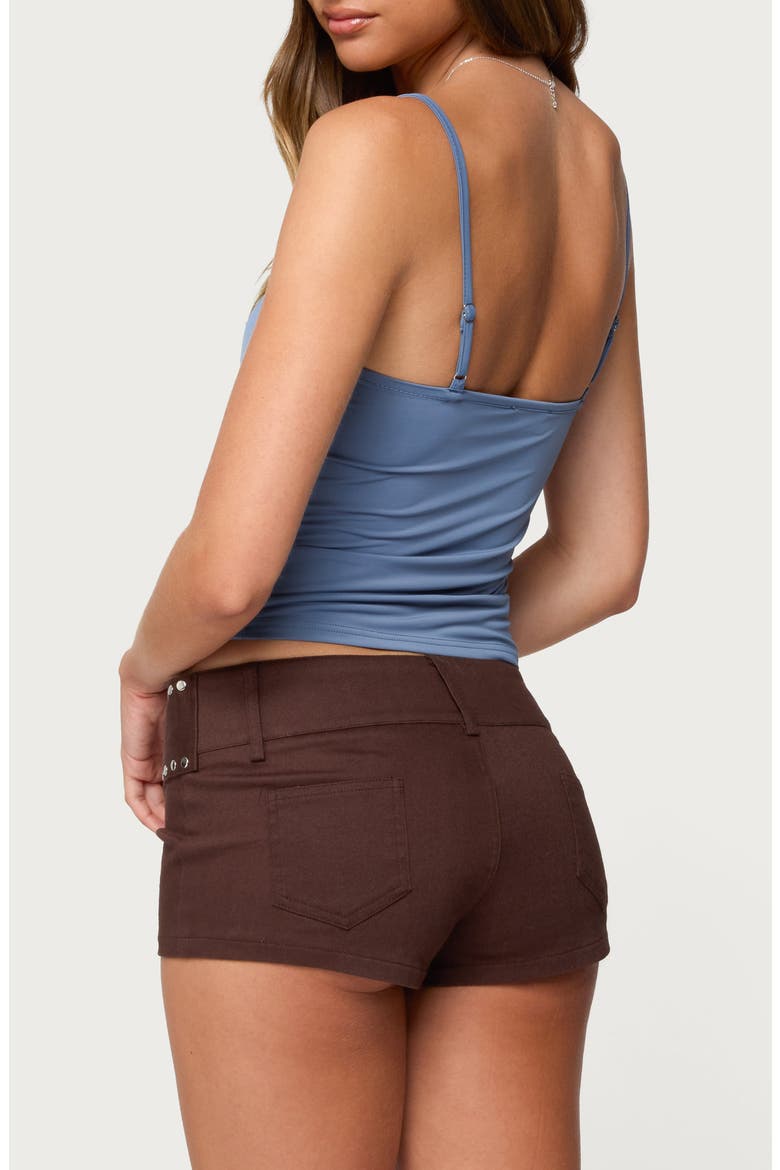 Chantelle Keyhole Camisole, Alternate, color, BLUE
