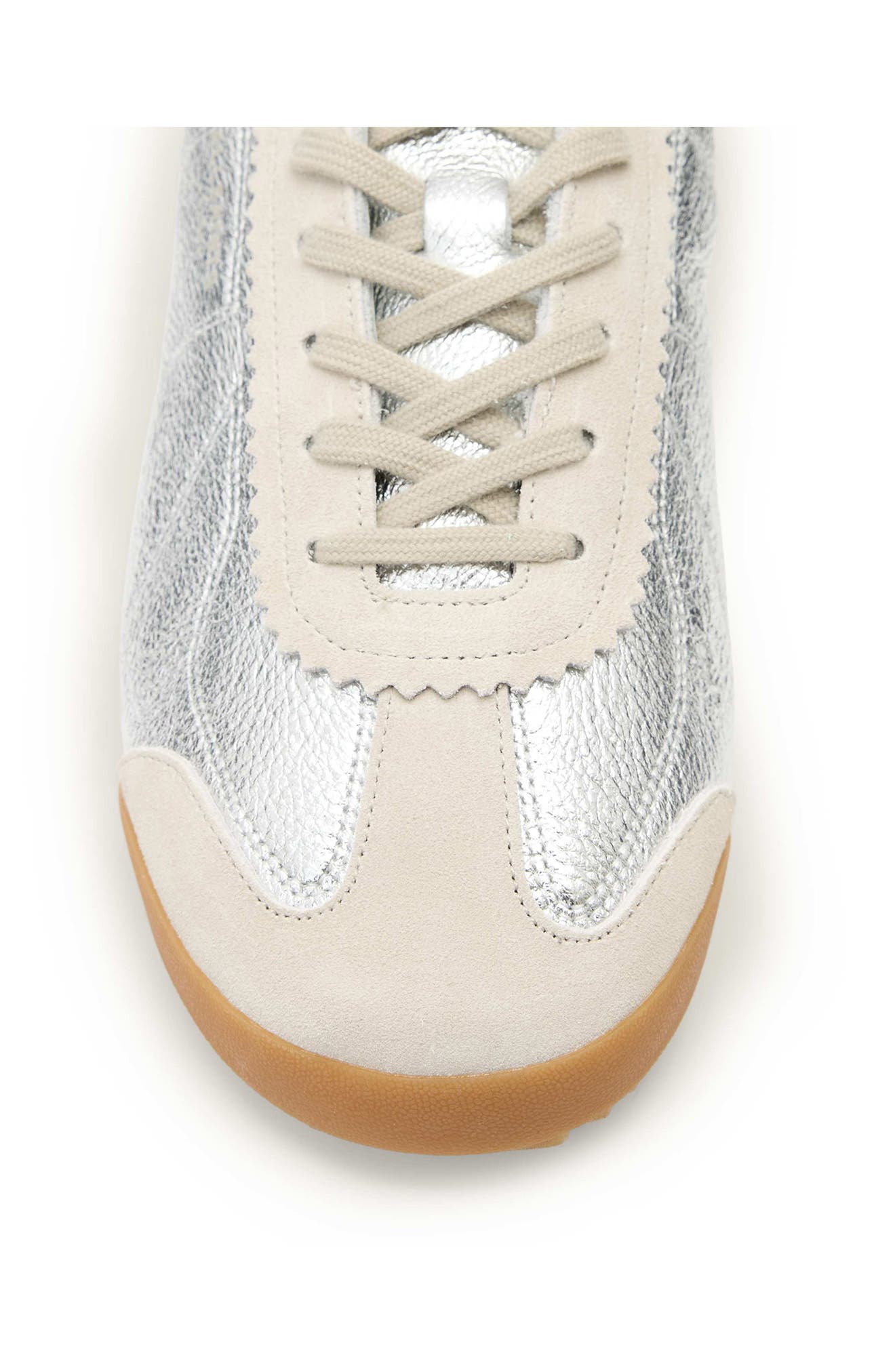 AllSaints Kenny Runner Sneaker, Alternate, color, Silver