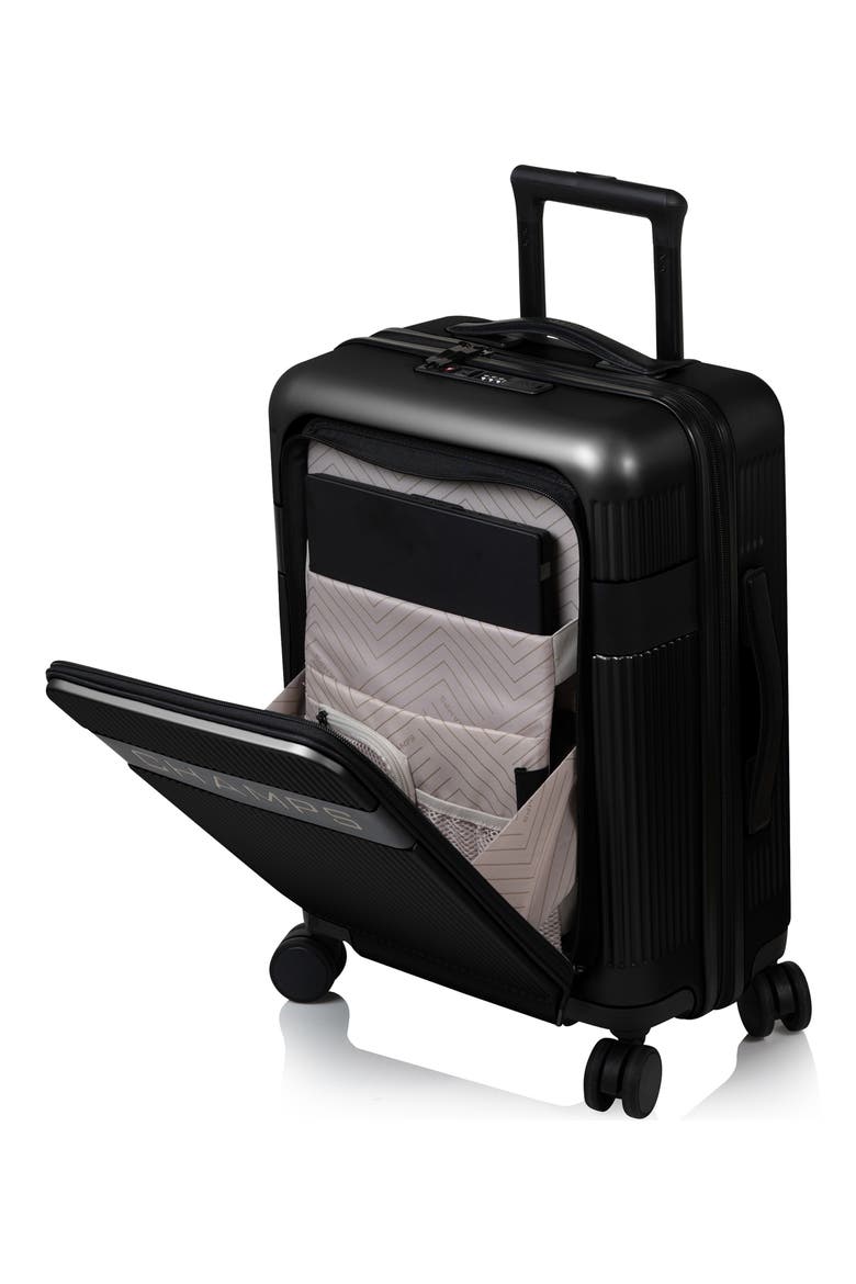 Onyx II Carry-On Luggage, Alternate, color, BLACK