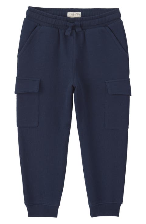 Kids' Organic Cotton French Terry Cargo Pants