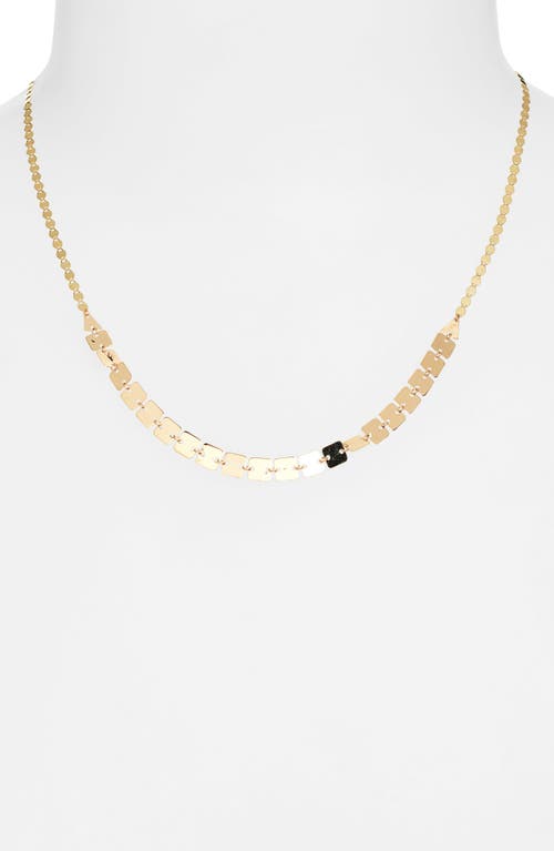 LANA LANA SQUARE & PETITE NUDE LINKS CHAIN NECKLACE