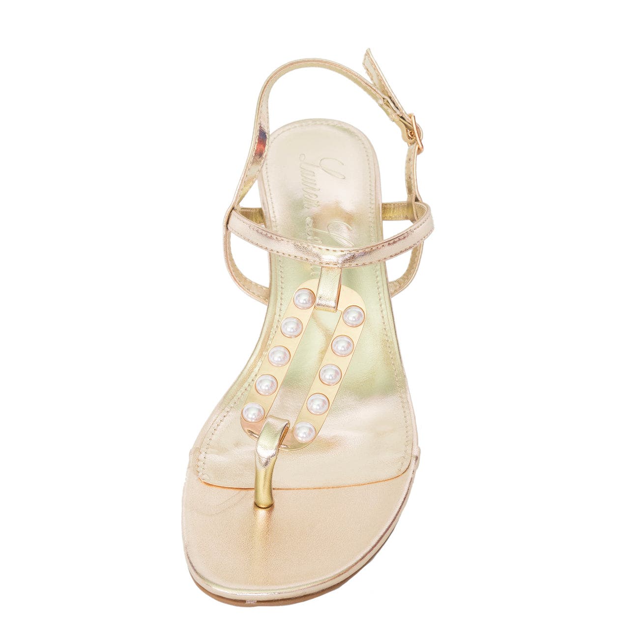 Laynie Sandals, Alternate, color, GOLD