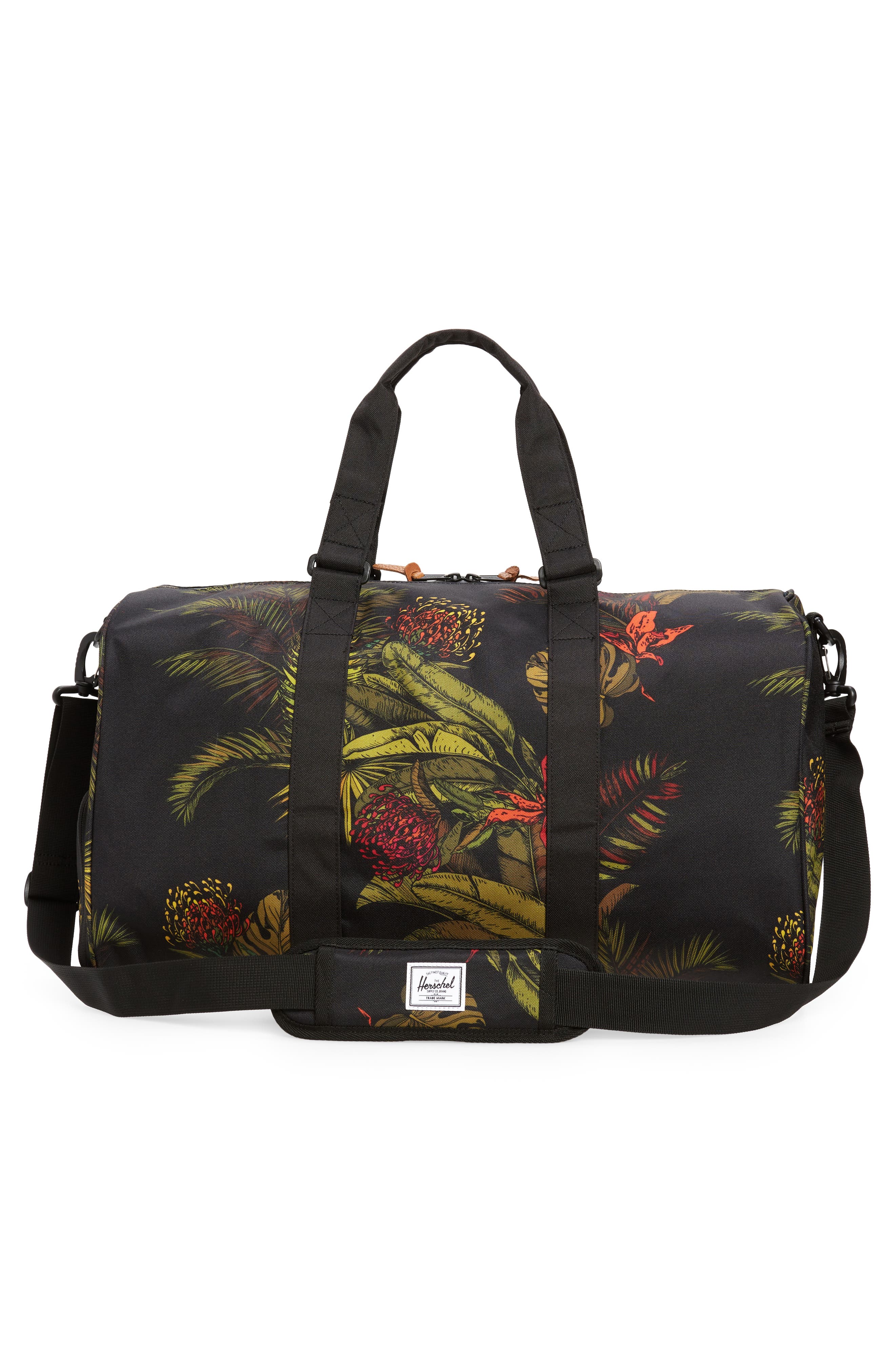 Novel Duffle Bag, Alternate, color, DESERT PALMS