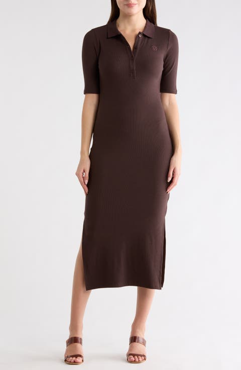 Short Sleeve Polo Dress