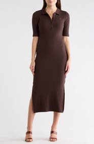 DKNY Jeans Short Sleeve Polo Dress