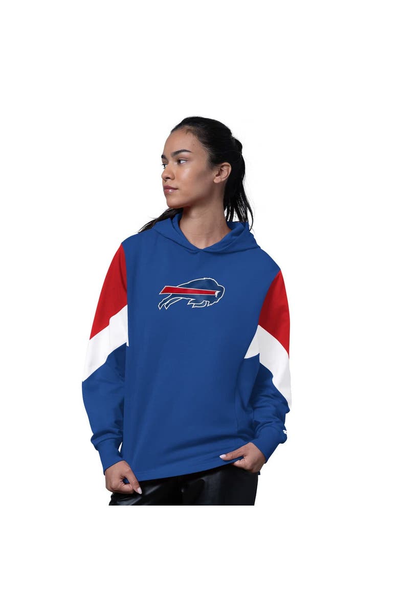 STARTER Women
s Starter Royal Buffalo Bills Scrimmage Hoodie, Main, color, Royal