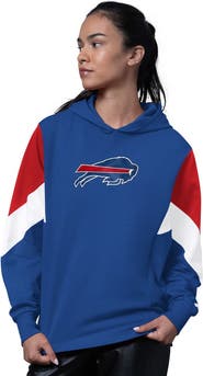 STARTER Women's Starter Royal Buffalo Bills Scrimmage Hoodie